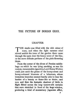 The Picture of Dorian Gray