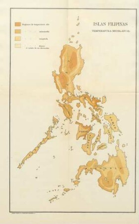 Islas Filipinas temperatura media anual