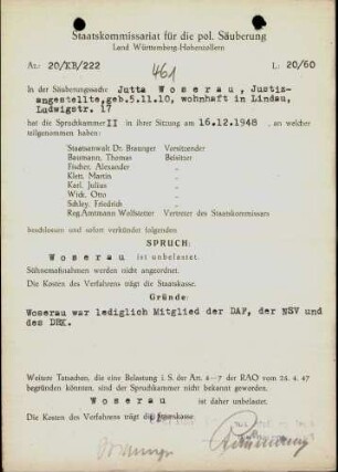Woserau, Jutta