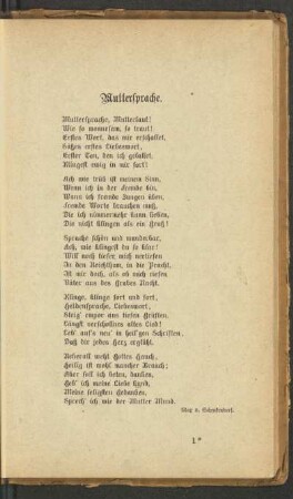 Muttersprache