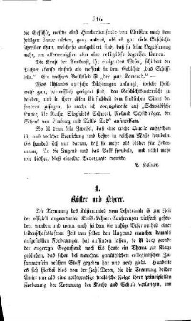 Küster und Lehrer