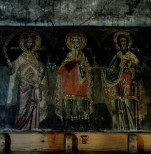 Chios. Heiligendarstellung in einer Kirche