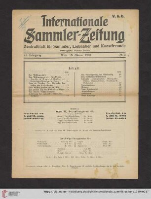 Nr. 2 (15. Jänner)