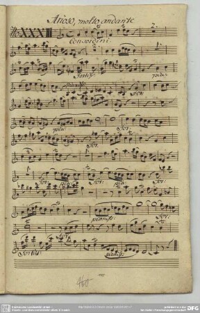 33. Anonymus, Arioso, C-Dur