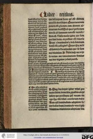 Hic philosophia concludit ex dictis quandam conclusionem correlariam dicens...