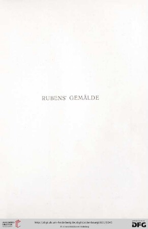 Rubens Gemälde