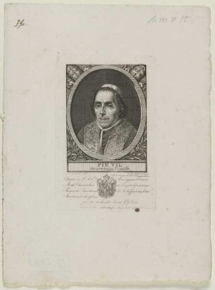 Bildnis des Papstes Pius VII.