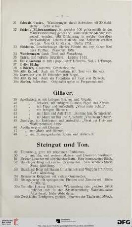 Gläser (Nr. 39-48)