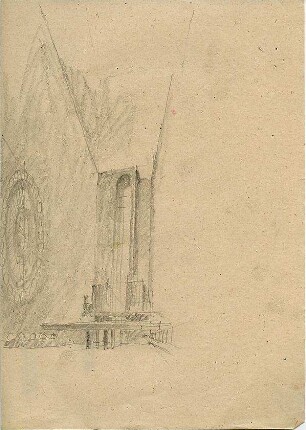 Rosenbauer, Gregor; Kirchenentwürfe Epoche 3 - Kirche mit Rosette (Innenraumperspektive)