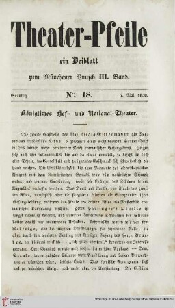 Nro. 18 (5. Mai 1850)