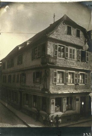 Gasthaus zum Riesen. 1911 abgetragen