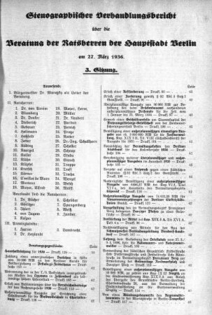 Nr. 3, 27. März 1936