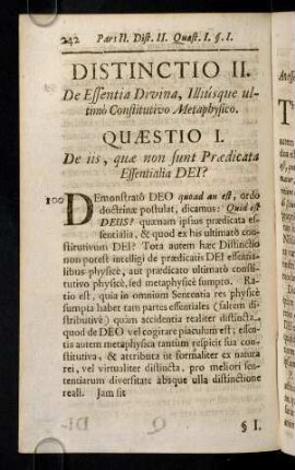 242-288, Quaestio I