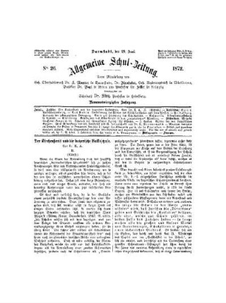 Der Kirchenstreit und die bayerische Volksschule : (II, Schluß)