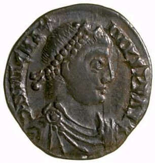 Münze, Siliqua, 383 - 388