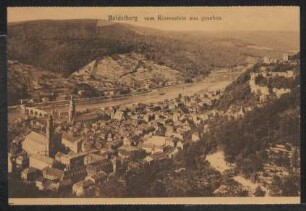 Heidelberg vom Riesenstein aus gesehen