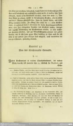 Kapitel 3.) Von des Kirchenraths Gewaldt