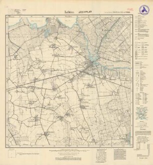 1192 Labiau (4-cm-Karte) Meßtischblatt [alte Nr. 146]