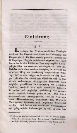 Propädeutik der neutestamentlichen Theologie