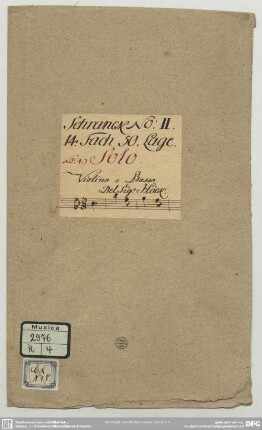 Sonatas - Mus.2976-R-4 : vl, bc - B|b