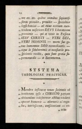 10-11, Systema Theologiae Practicae