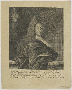 Bildnis des Gerogius Melchior Ludolphus