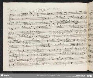 Song: In fancy our hopes and fears