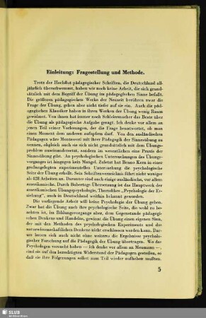 Einleitung: Fragestellung und Methode