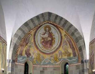 Christus als Weltenrichter in der Mandorla