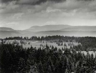 Landschaft des Schwarzwaldes vom Kniebis aus