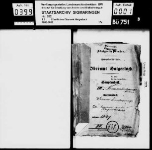 Gebäudeeinschätzung in den Amtsbezirken Glatt und Haigerloch