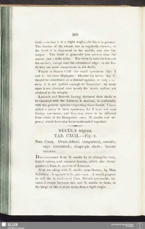 Nucula trigoma. Tab. CXCII. --- Figs. 5