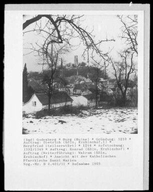 Burg Godesberg / Godesburg — Wachtturm