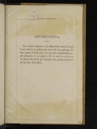 Advertencia