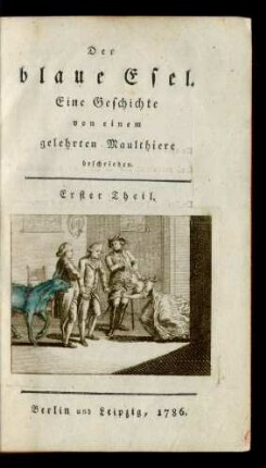 Theil 1: Der blaue Esel ; Theil 1