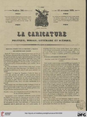Numéro 210 (13 Novembre 1834)