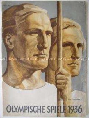 Monatsheft des Propagandaausschusses für die Olympischen Spiele 1936 vom Juli 1936