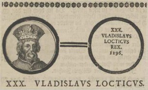 Bildnis von Vladislavs Locticvs, König von Polen