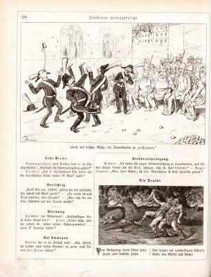 "Illustrierter Zeitungsbericht" "Die Druide"