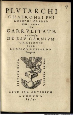 Liber de garrulitate