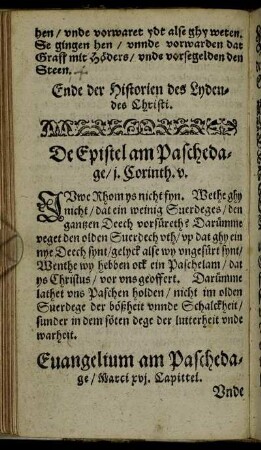 [Episteln und Evangelien.]