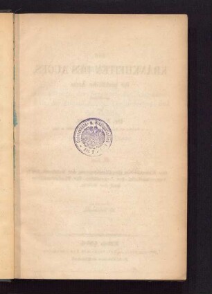 3: Die Krankheiten des Glaskörpers, der Netzhaut, der Augenmuskeln, der Augenlider, der Thränenorgane und der Orbita