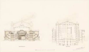 Oper, Stockholm Projekt I: 2 Querschnitte