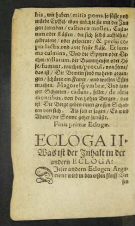Ecloga II.