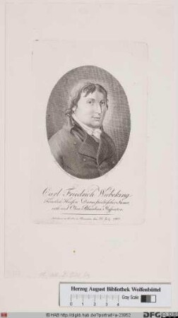 Bildnis Carl Friedrich Wiebeking (1808 von)
