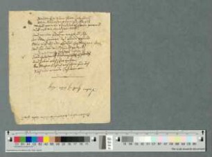 Wärm dir, wärm deine liebe Hand, Arbeitsmanuskript, [Teil eines Gedichts für Hildegard und Hildegunde von Laßberg zum Namenstag ihres Vaters Joseph von Laßberg, 19.03.1844]