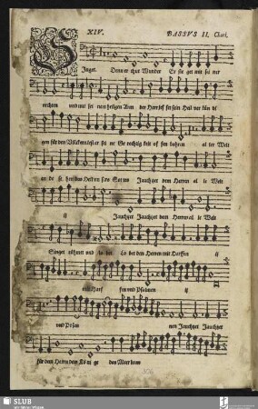 XIV. Singet dem Herrn ein neues Lied