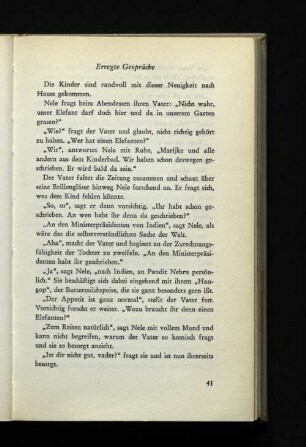 Erregte Gespräche