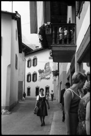 Lofer: enge Gasse