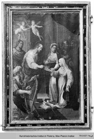 Mystische Vermählung der heiligen Katharina von Siena